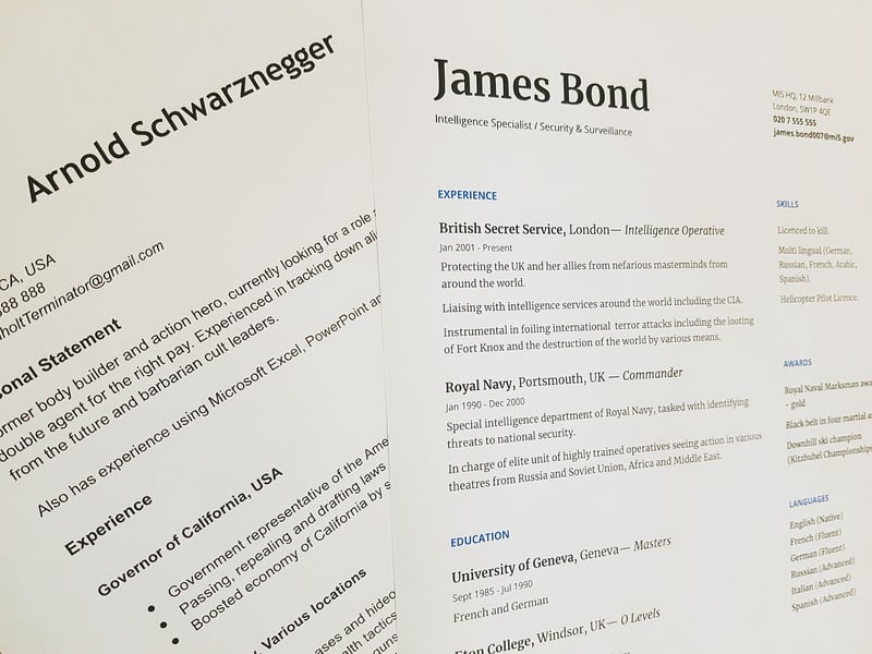 Resume Building